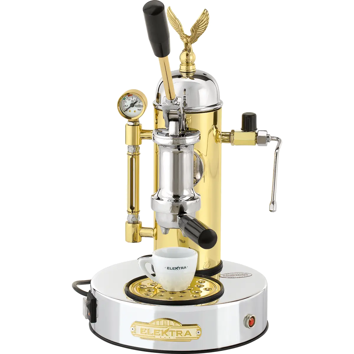 Elektra Micro Casa Leva Chrome Brass