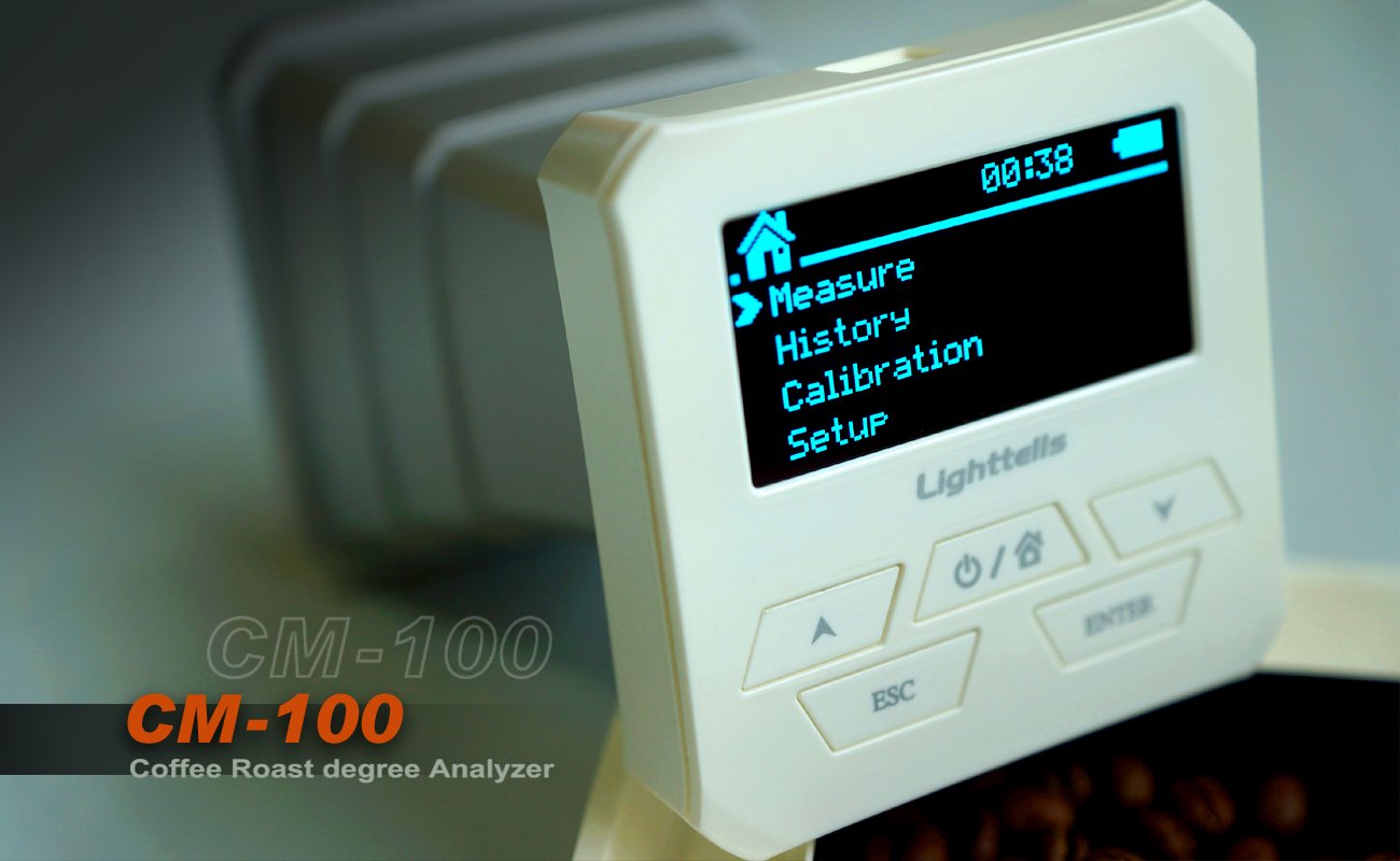 Lighttells CM-100 Coffee Roast Color Analyser White