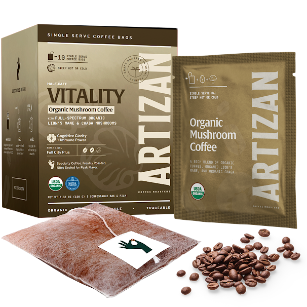 Organic Mushroom Coffee Sachets main image