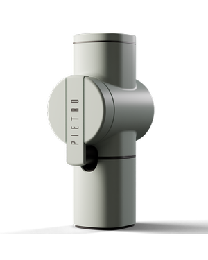 Oyster Gray Variant Pietro Manual Coffee Grinder