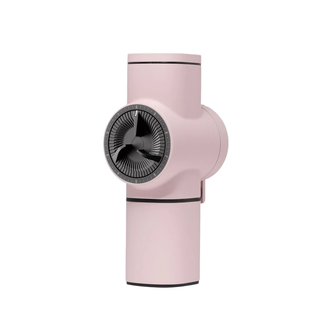 Pink Variant of Pietro Pro Manual Coffee Grinder