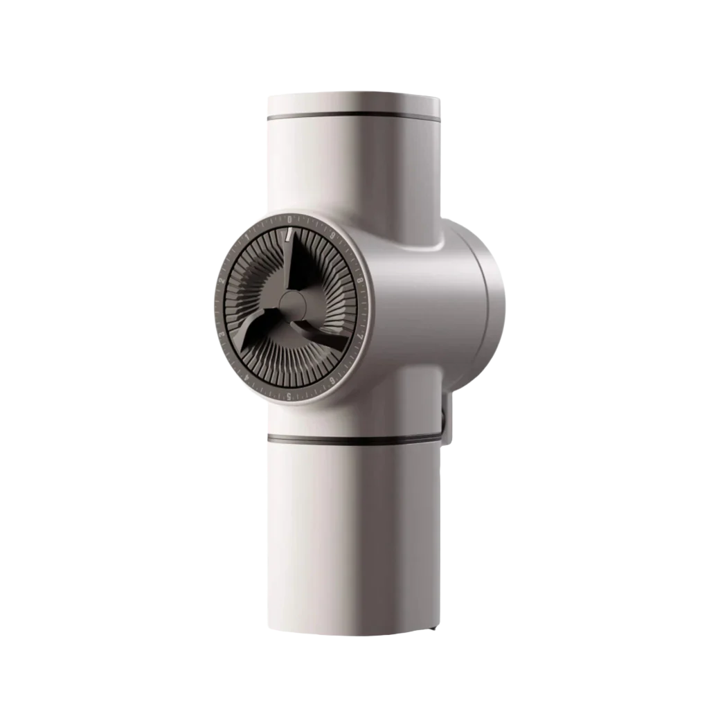 White Variant of Pietro Pro Manual Coffee Grinder
