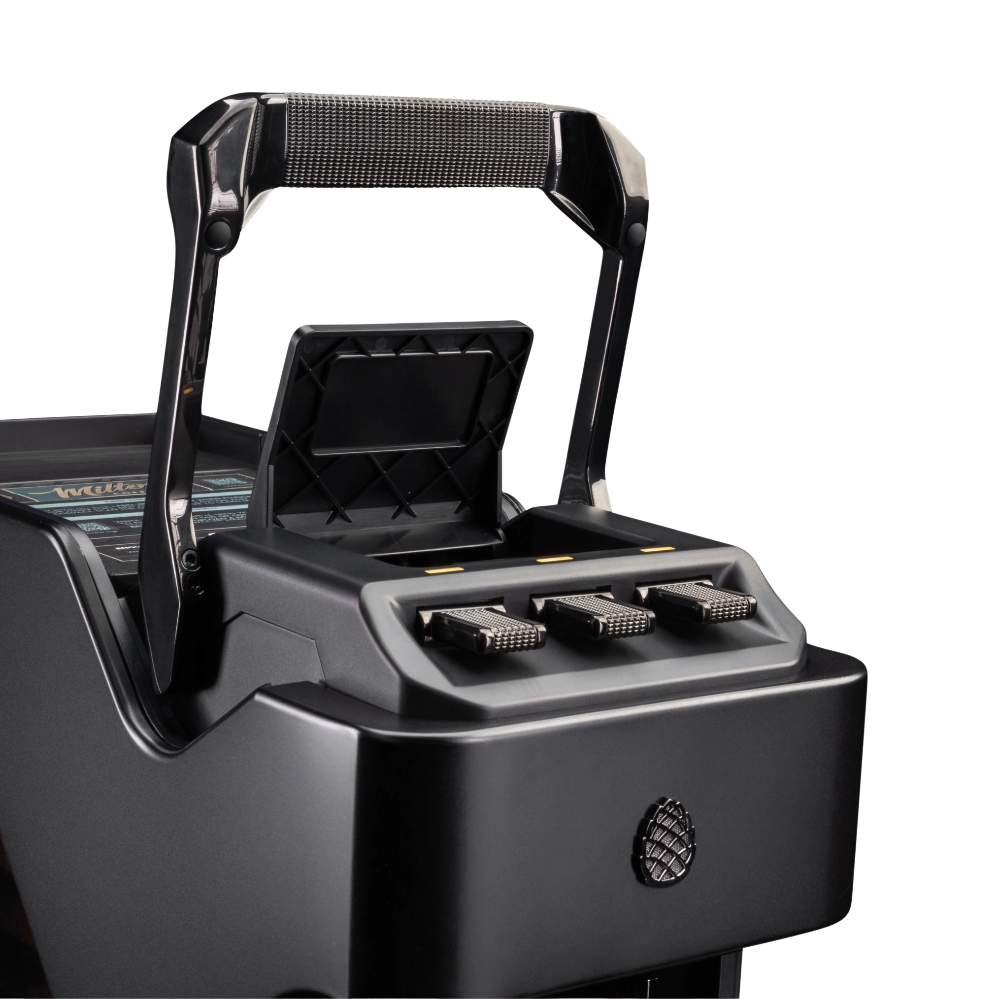 Milton Coffee Line1 Nespresso Compatible Brewer in Satin Black & Saddle – Nespresso pod compatibility detail
