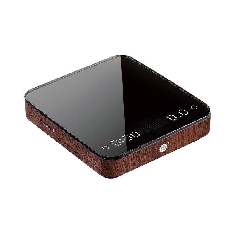 ZeroHero Commercial Coffee Scale Walnut/Black